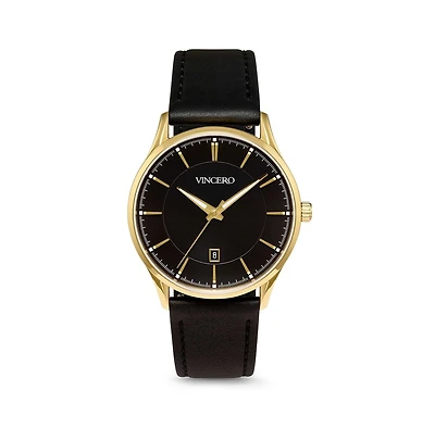 Vincero Men's Kairos 2.0 Quartz Dress Watch 38mm