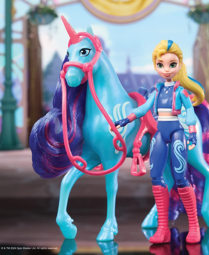 Unicorn Academy Isabel River Set with 2 Riding Accessories Toys