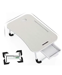 Lifelong Foldable Laptop Desk/Bed Tray for Breakfast, Dinner, Work, Tv