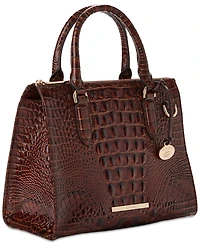 Brahmin Anywhere Convertible Melbourne Embossed Leather Satchel