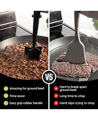 Ground Meat Beef Chopper Hamburger Smasher Tool