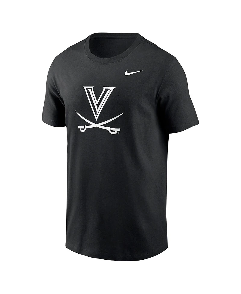 Nike Men's Black Virginia Cavaliers Logo T-Shirt