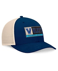 Top of the World Men's Navy/Natural Villanova Wildcats Bennett Trucker Adjustable Hat