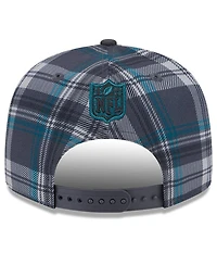 New Era Men's Gray Philadelphia Eagles 2024 Sideline Statement 9FIFTY Snapback Hat