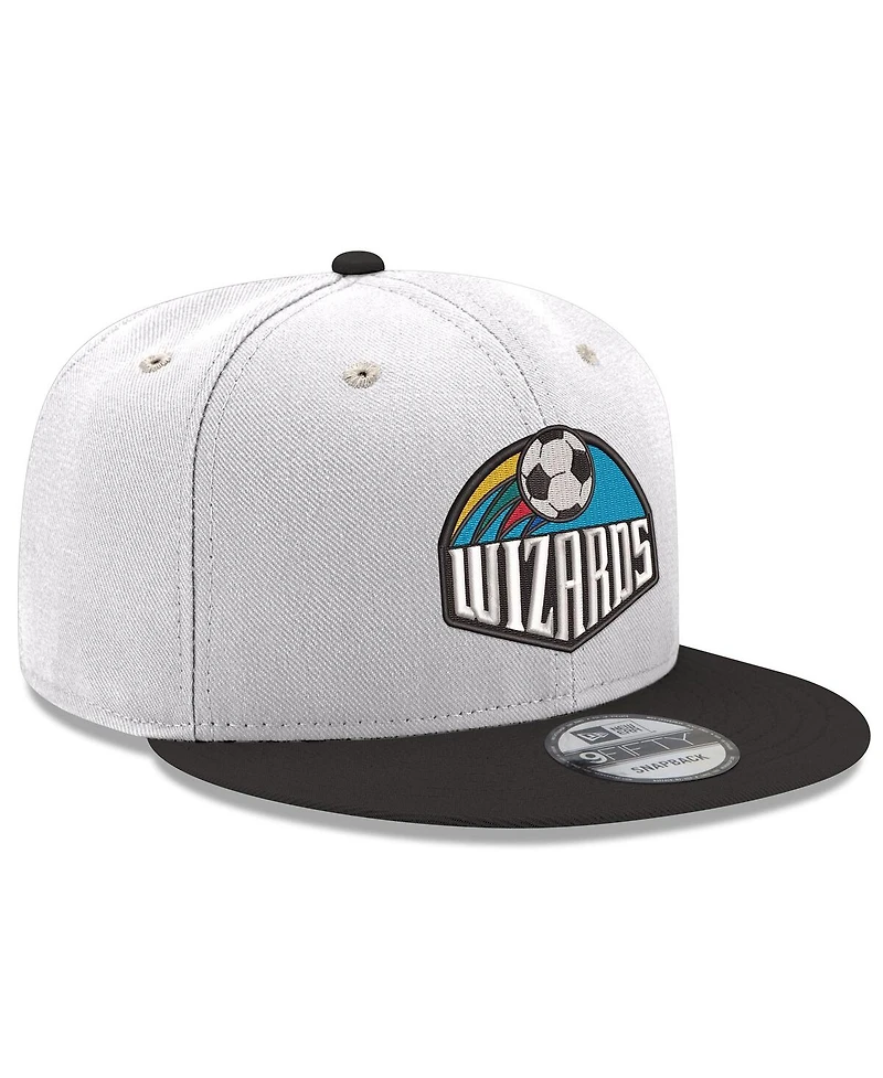 New Era Men's White Sporting Kansas City 2024 Jersey Hook 9FIFTY Snapback Hat