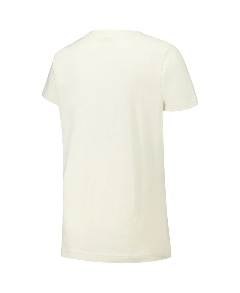 New Era Women's Cream Texas Rangers Vintage T-Shirt