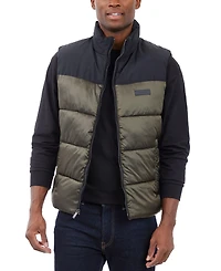 Michael Kors Men's Heavyweight Quilted Puffer Vest