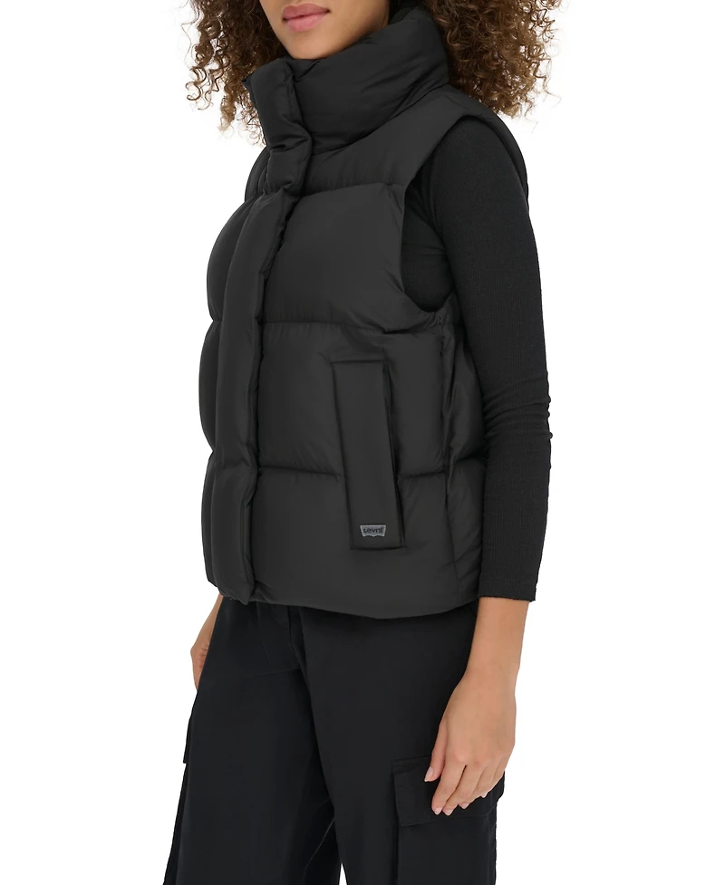 Levi's Women's Stand Collar Puffer Vest