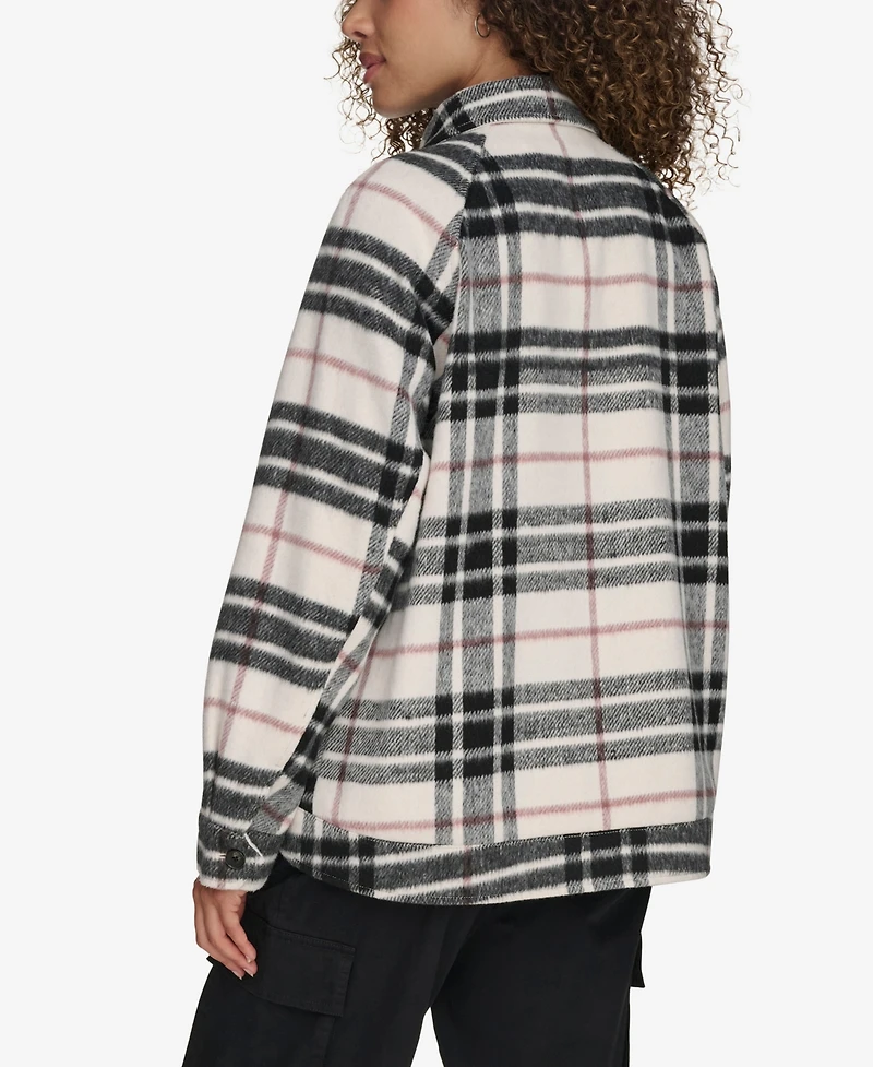 Levi's Women's Wool Blend Shirt Jacket