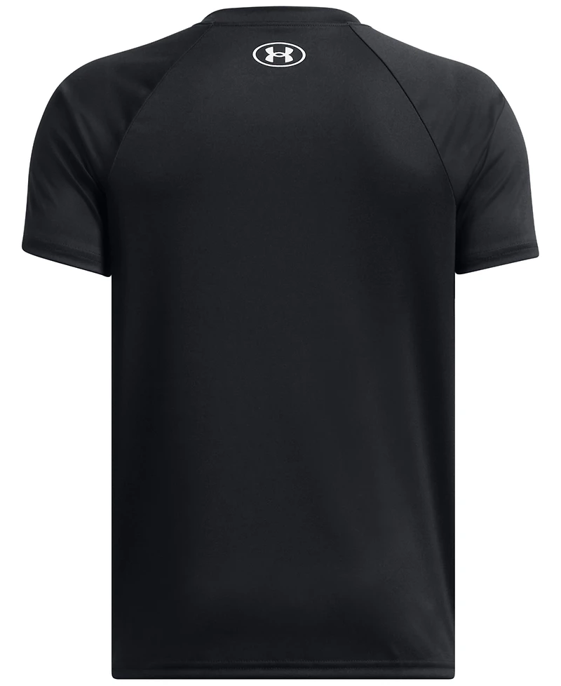 Under Armour Boys 7-20 Tech Hybrid Print Logo Graphic Short-Sleeve T-Shirt