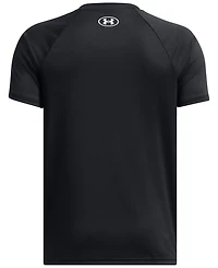 Under Armour Boys 7-20 Tech Hybrid Print Logo Graphic Short-Sleeve T-Shirt