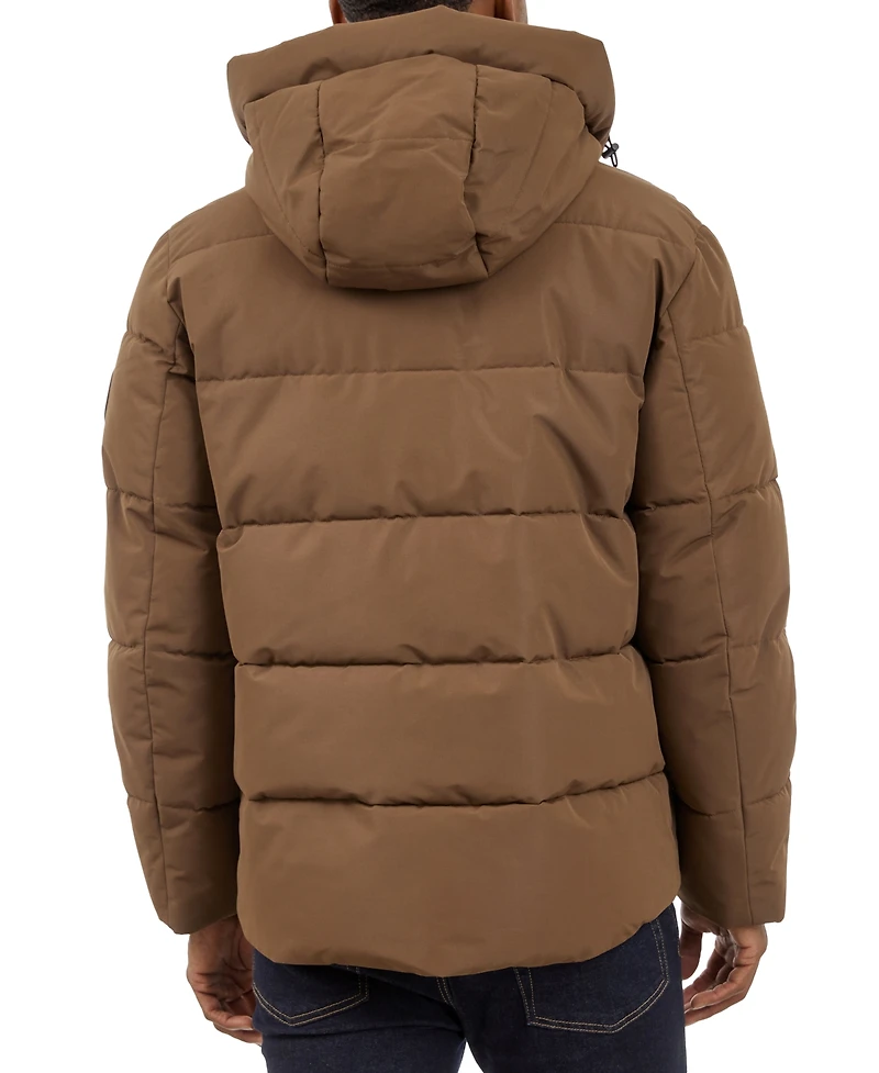 Michael Kors Men's Quilted Hooded Puffer Jacket