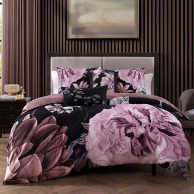 Bebejan English Manor 100 Cotton Sateen 5 Piece Reversible Comforter Set