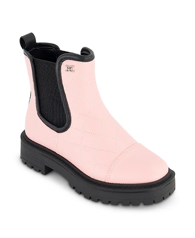 Sam Edelman Little and Big Girls Lucianna Quilt Moto Boot