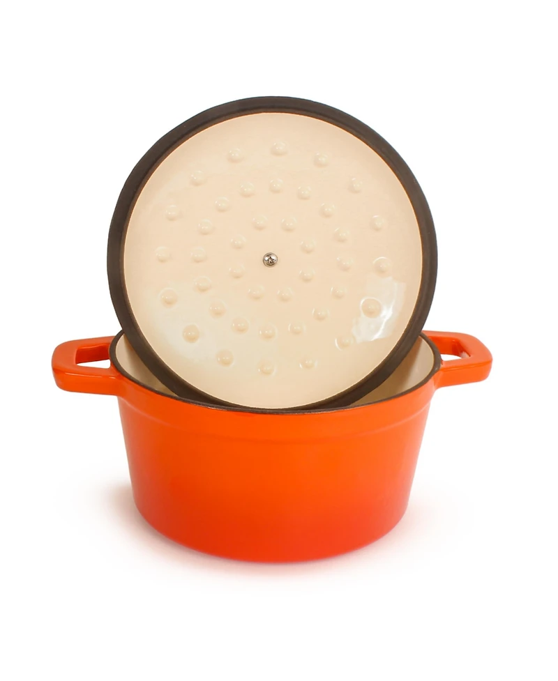 BergHOFF Neo Cast Iron 3qt. Round Dutch Oven 8" with Lid