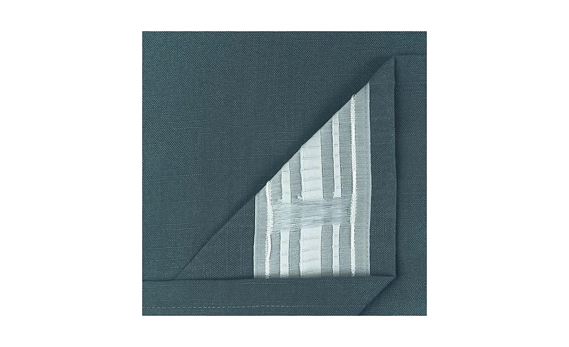 Chanasya Premium 2-Panel Soft Textured Semi Sheer Curtains for Window Living Room Bedroom Kitchen Office