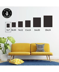 Hippie Crafter 20 Pk Black Canvas Boards 8x10