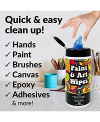 Hippie Crafter Paint & Art Wipes