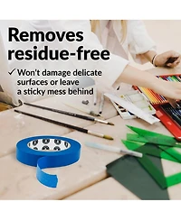 Hippie Crafter Blue Painters Tape 3 Pack