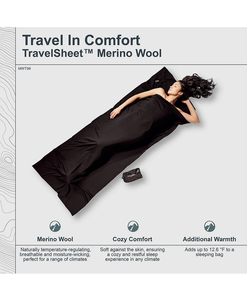 Cocoon - Premium - TravelSheet - Merino Wool
