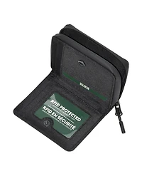 Roots Men's Compact Zip Around Snap Wallet