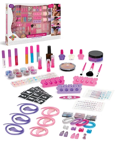 Geoffrey's Toy Box Ultimate Glamour Box Slumber Party Makeover Kit, Created for Macy's