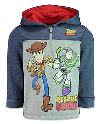 Disney Little Boys Fleece Half Zip Hoodie to (12 Months - 18-20)