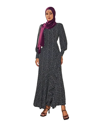 Urban Modesty Women's Mint Sheath Abaya Maxi Dress