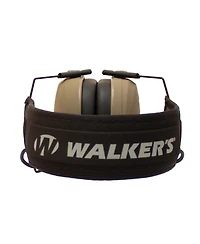 Walkers Walker's Razor Slim Electronic Shooting Hearing Protection Muff, Distressed Flag