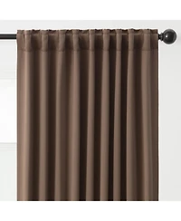 Chanasya Premium 2-Panel Ornamental Damask Classy Room Darkening Curtains - 3-in-1 Back Tab, Rod Pocket, Ring Tab for Windows Living Bedroom