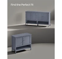 Slickblue 3-Tier Shoe Storage Organizer Compact and Versatile Shoe Rack