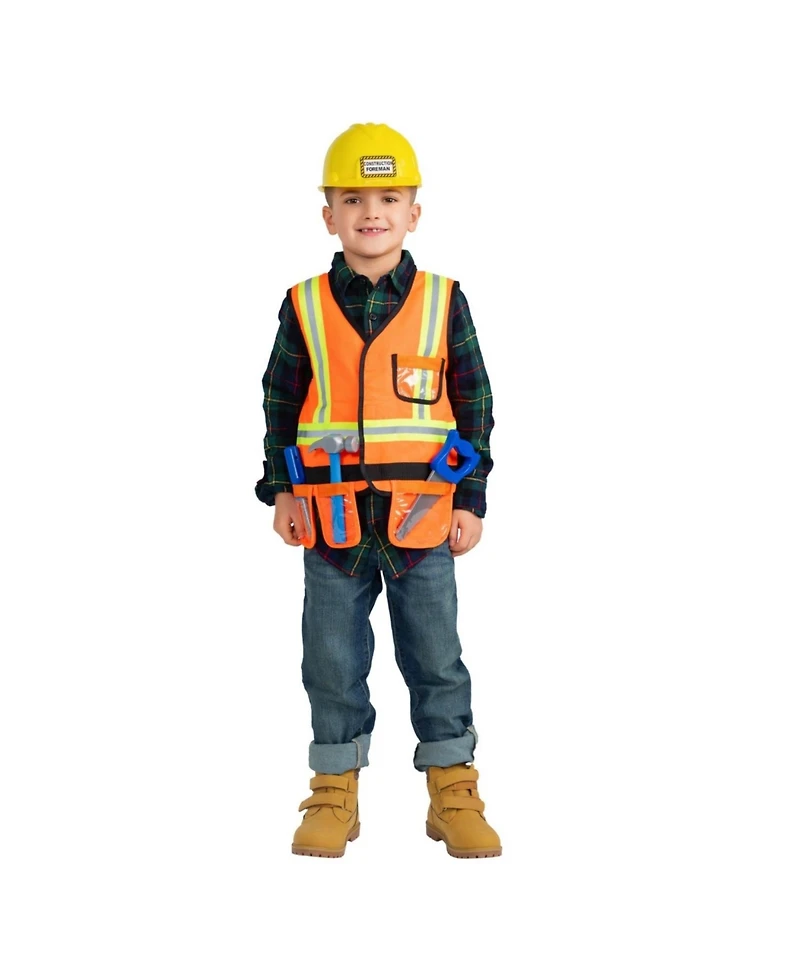 Dress Up America Construction Worker Play Set - Kids