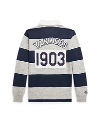 Polo Ralph Lauren Toddler and Little Boys Yankees Rugby Shirt