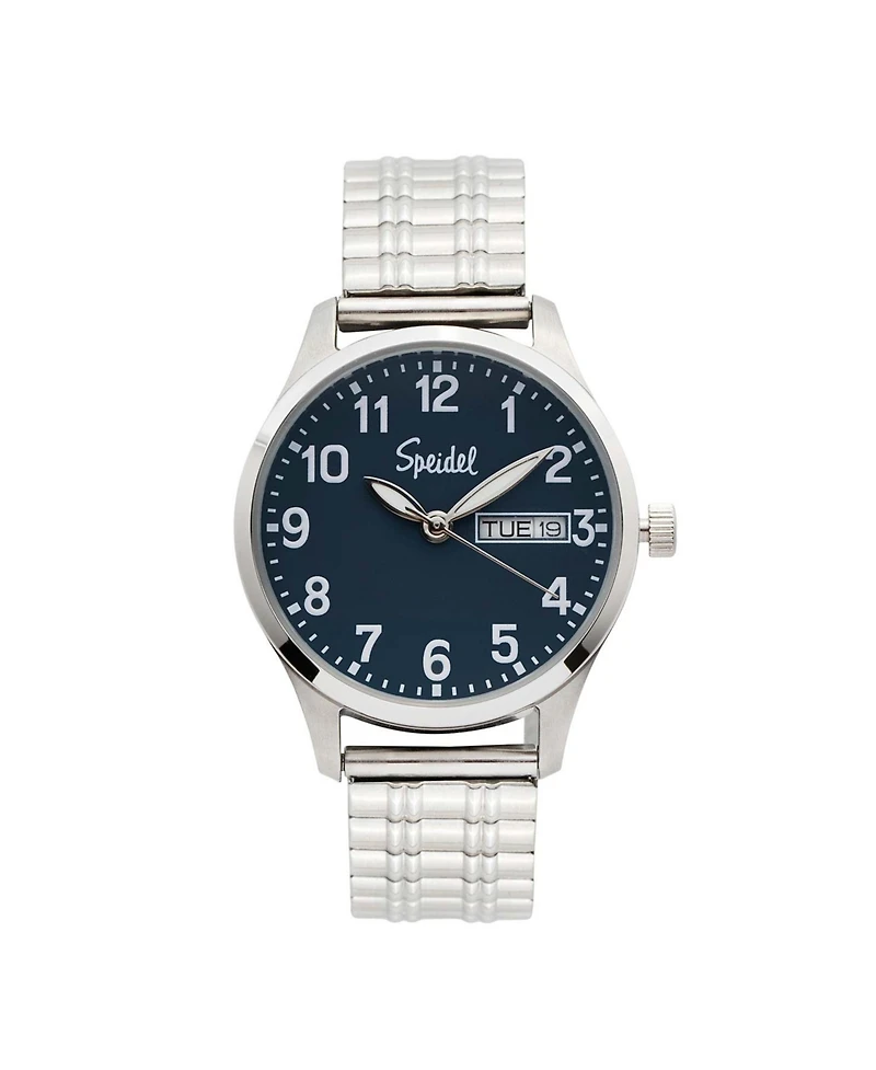 Speidel Ladies Essential Metal Watch With Twist-o-Flex Watchband in Gold Black