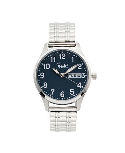 Speidel Ladies Essential Metal Watch With Twist-o-Flex Watchband in Gold Black