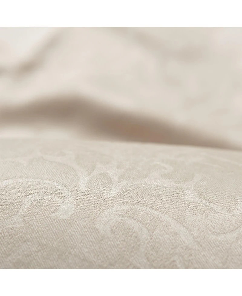 Chanasya Premium 2-Panel Embellish Embossed Classy Blackout Curtains - 3-in-1 Back Tab, Rod Pocket
