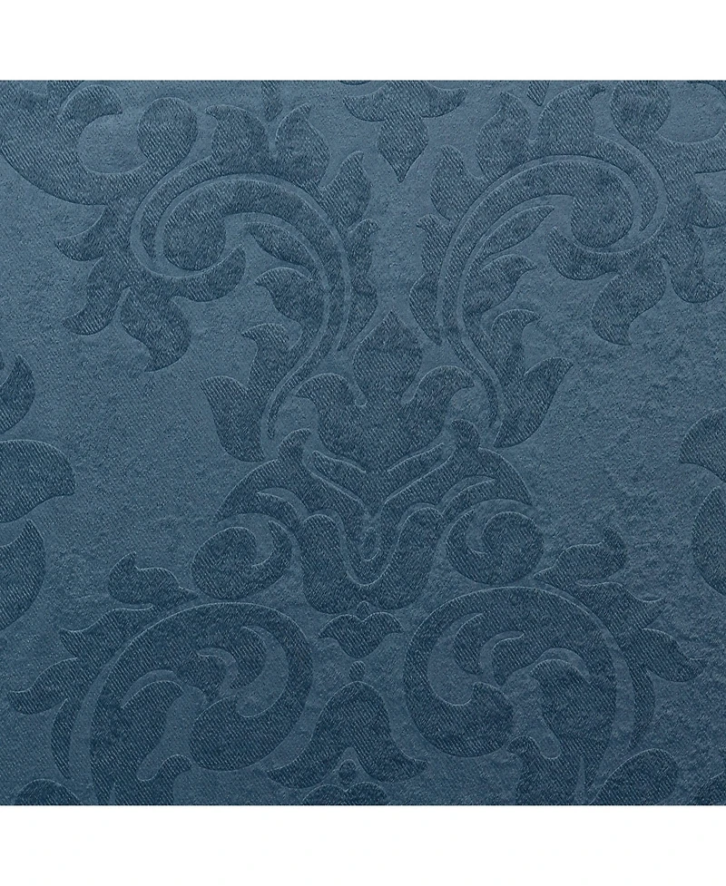 Chanasya Premium 2-Panel Embellish Embossed Classy Blackout Curtains - 3-in-1 Back Tab, Rod Pocket