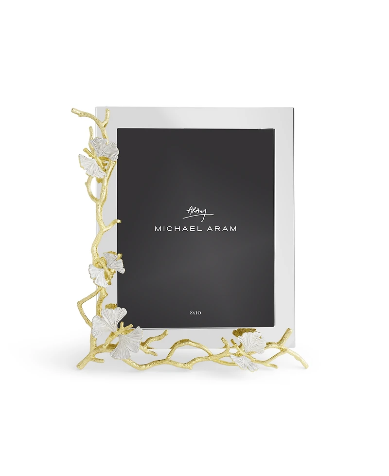 Michael Aram Butterfly Ginkgo Gold Reflective Frame, 8" x 10"