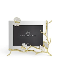 Michael Aram Butterfly Ginkgo Gold Reflective Frame, 5" x 7"