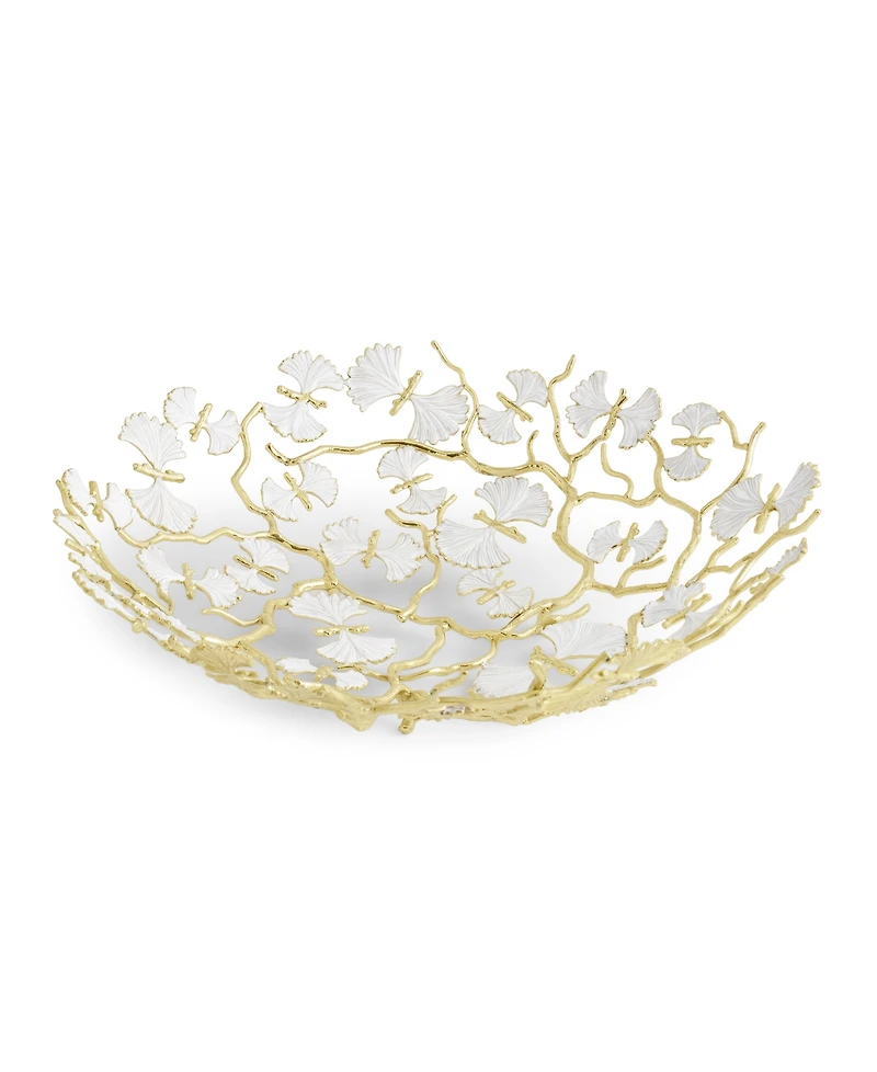 Michael Aram Butterfly Ginkgo Gold Centerpiece Platter