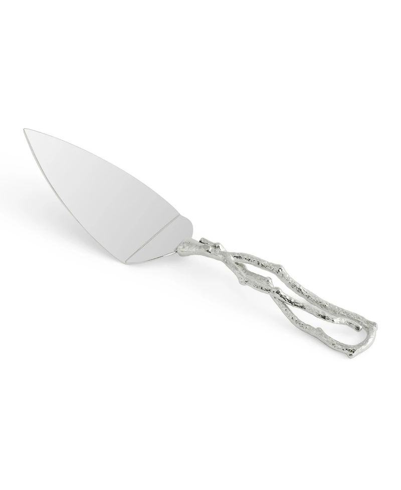 Michael Aram Pomegranate Silver and Gold and Cake Knife
