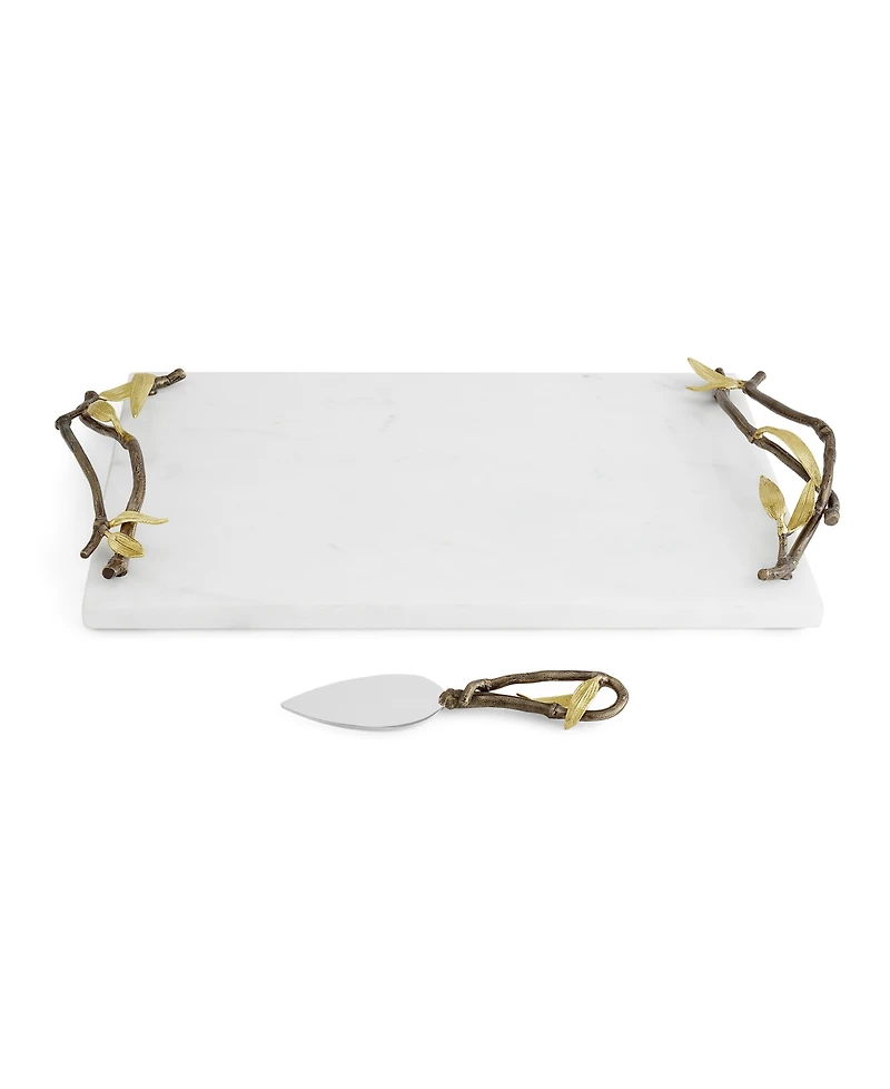 Michael Aram Zen Garden Cheeseboard with Spreader