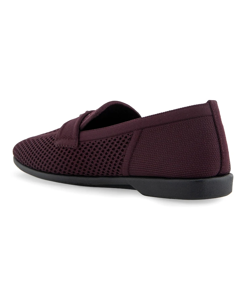 Aerosoles Women's Nanti Knit Smoking Slipper Flats