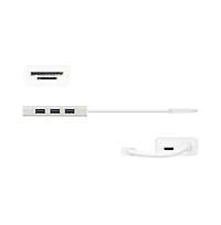 j5create JCH347 Usb 3.1 Type-c 3-Port Usb 3.0 Hub
