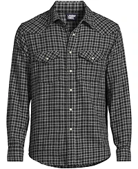 Lands' End Big & Tall Western Shirt