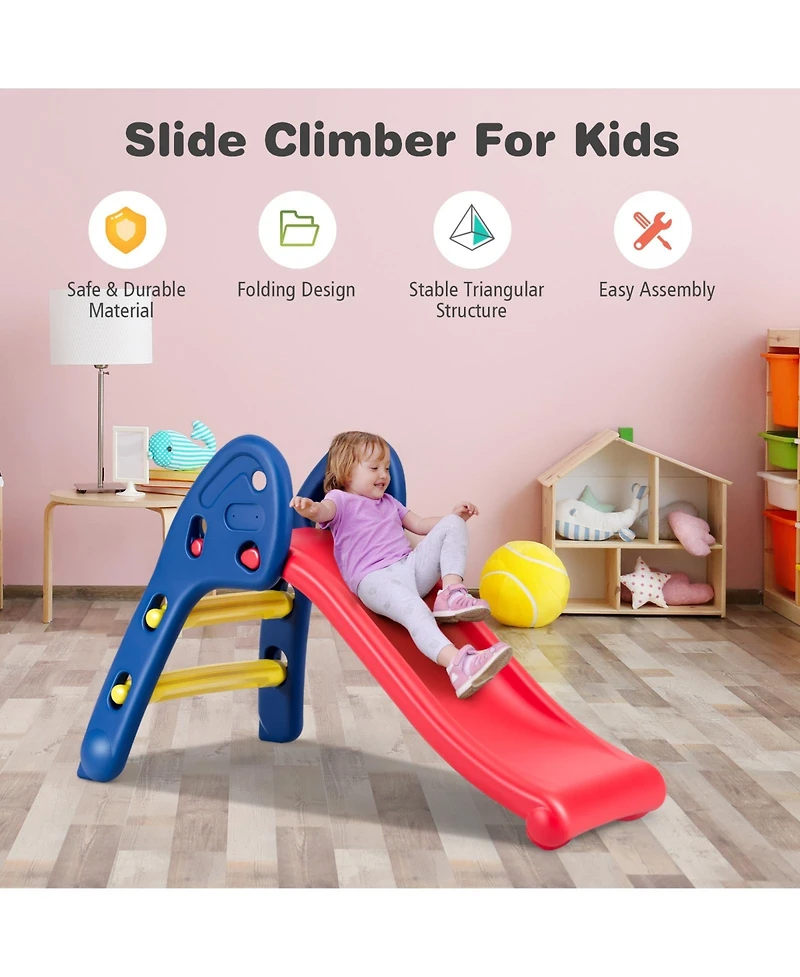 Inolait 2 Step Children Folding Plastic Slide