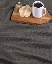 Superior Chevron All-Season Cotton Blanket, Full/Queen