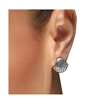 Sohi Women's Seashell Stud Earrings
