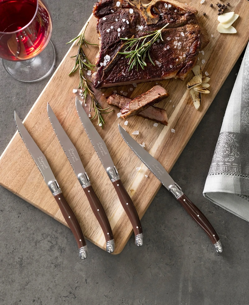 French Home Set of 4 Laguiole Steak Knives