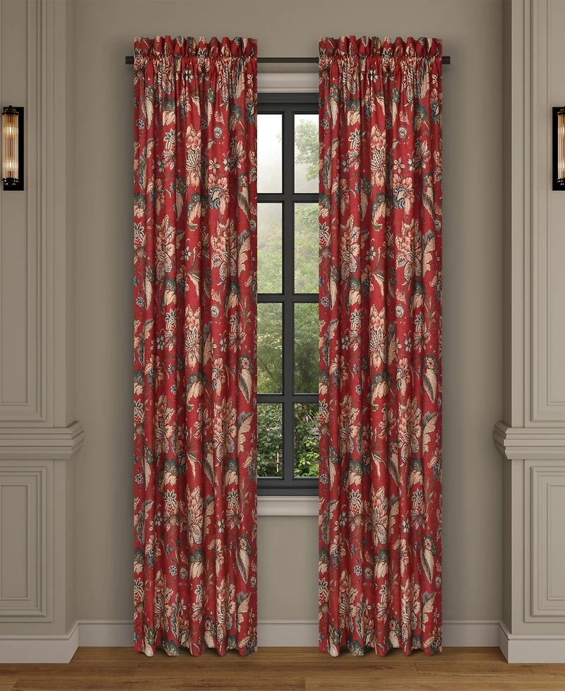 J Queen New York Enchanted Garden Window Panel Pair, 50" x 95"